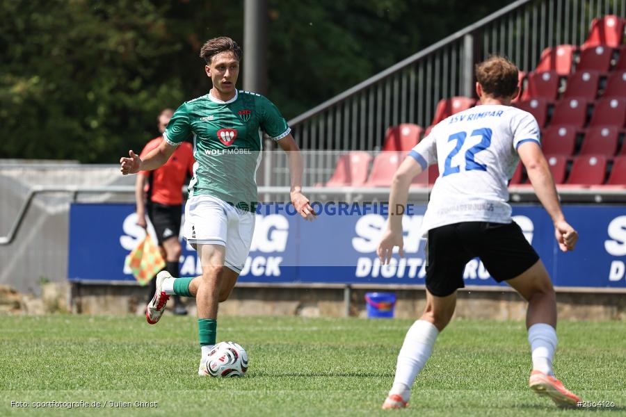 sport, Schömig-Digitaldruck-Arena, Rimpar, Regionalliga Bayern, Landesfreundschaftsspiele, Fussball, Bezirksliga Unterfranken West, BFV, ASV Rimpar, 27.06.2026, 1. FC Schweinfurt 1905 - Bild-ID: 2564126