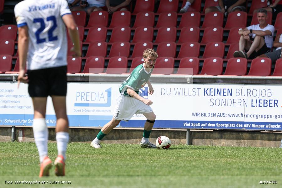 sport, Schömig-Digitaldruck-Arena, Rimpar, Regionalliga Bayern, Landesfreundschaftsspiele, Fussball, Bezirksliga Unterfranken West, BFV, ASV Rimpar, 27.06.2026, 1. FC Schweinfurt 1905 - Bild-ID: 2564188
