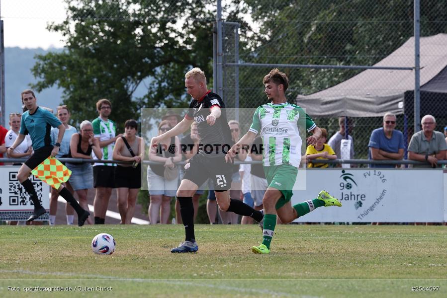 Sportgelände, Thüngersheim, 30.06.2026, sport, Fussball, Sportfest, Freundschaftsspiel, 3. Liga, Kreisliga Würzburg Gr. 2, FC Würzburger Kickers, FV Thüngersheim - Bild-ID: 2564597