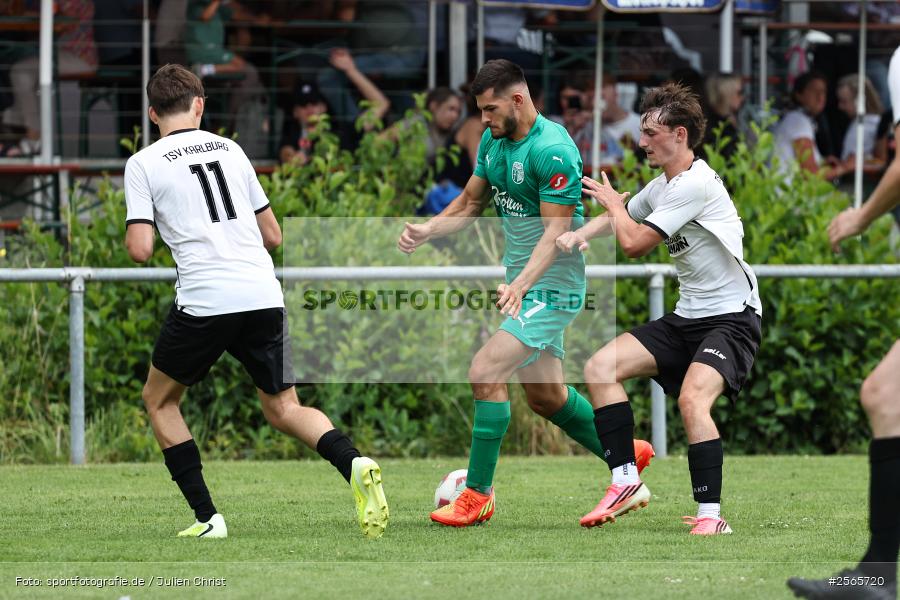 sport, TSV Karlburg II, Sportgelände, SG 1 FC Hammelburg/FC Fuchsstadt 2, Kreisklasse Würzburg Gr. 3, Kreisklasse Rhön 1, Fussball, Freundschaftsspiel, Bühler-Münster, 05.07.2026 - Bild-ID: 2565720