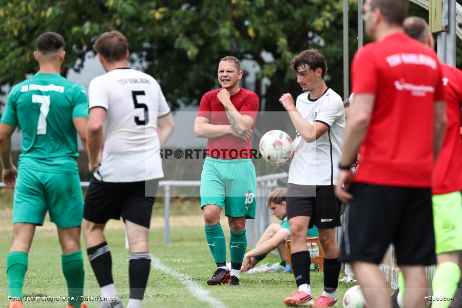 sport, TSV Karlburg II, Sportgelände, SG 1 FC Hammelburg/FC Fuchsstadt 2, Kreisklasse Würzburg Gr. 3, Kreisklasse Rhön 1, Fussball, Freundschaftsspiel, Bühler-Münster, 05.07.2026 - Bild-ID: 2565864