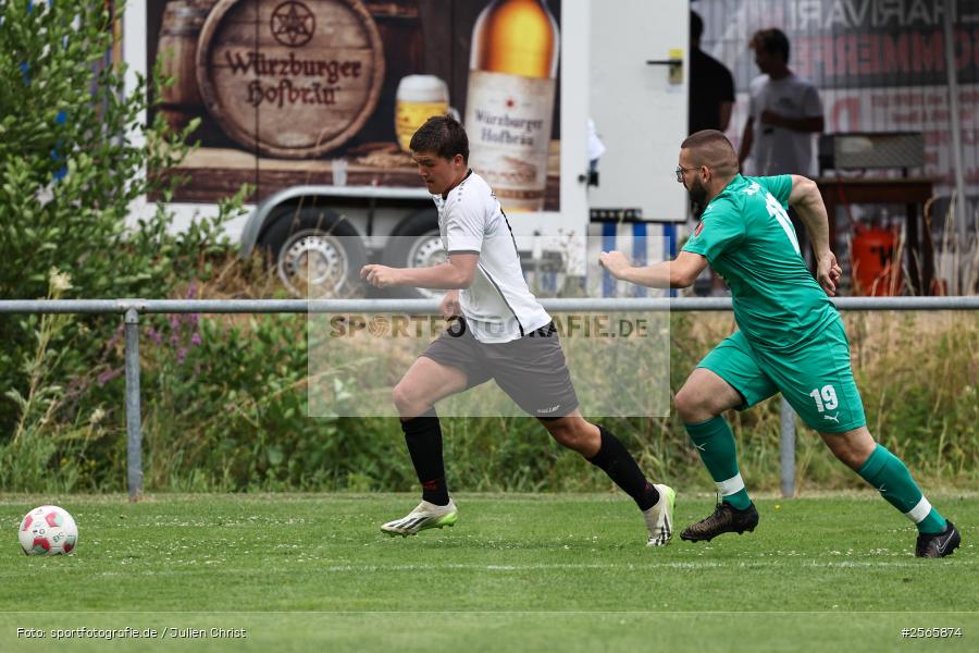 sport, TSV Karlburg II, Sportgelände, SG 1 FC Hammelburg/FC Fuchsstadt 2, Kreisklasse Würzburg Gr. 3, Kreisklasse Rhön 1, Fussball, Freundschaftsspiel, Bühler-Münster, 05.07.2026 - Bild-ID: 2565874