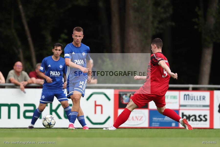 Fuhrmann-Arena, Frammersbach, 07.07.2026, sport, Fussball, Freundschaftsspiel, Landesliga Nordwest, Bayernliga Nord, SV Viktoria Aschaffenburg, TuS Frammersbach - Bild-ID: 2565983