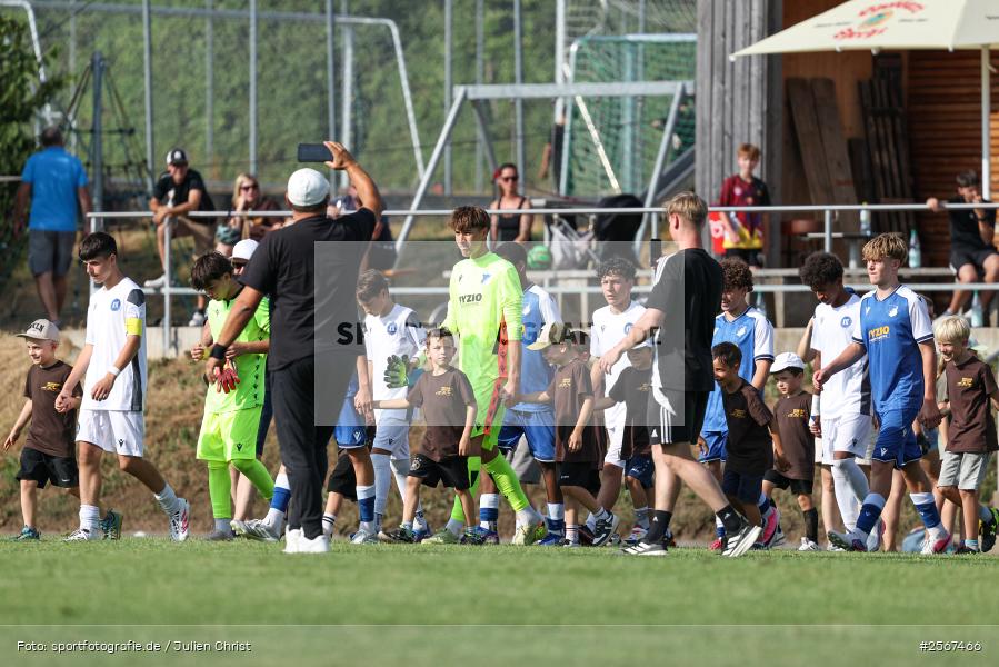 sport, badfv, TSG Hoffenheim, Sportgelände Gassenhäuser, Spiel Nr. 22, SV Eintracht Nassig, Nassig, Karlsruher SC, Fussball, Finale, 18.07.2026, 13. Bühnenbau Wertheim Cup - Bild-ID: 2567466