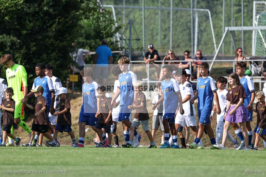 sport, badfv, TSG Hoffenheim, Sportgelände Gassenhäuser, Spiel Nr. 22, SV Eintracht Nassig, Nassig, Karlsruher SC, Fussball, Finale, 18.07.2026, 13. Bühnenbau Wertheim Cup - Bild-ID: 2567468