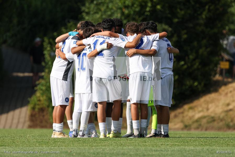 sport, badfv, TSG Hoffenheim, Sportgelände Gassenhäuser, Spiel Nr. 22, SV Eintracht Nassig, Nassig, Karlsruher SC, Fussball, Finale, 18.07.2026, 13. Bühnenbau Wertheim Cup - Bild-ID: 2567472