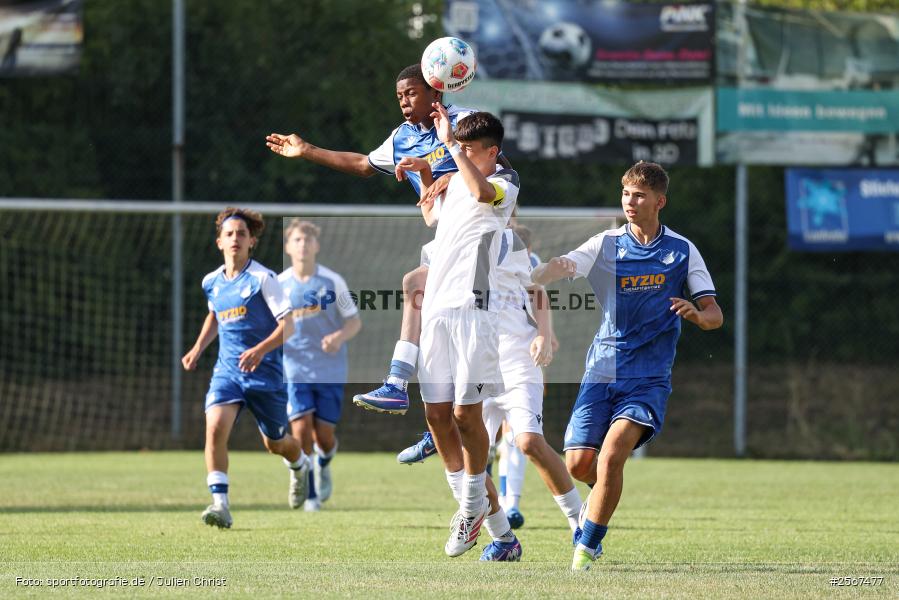 sport, badfv, TSG Hoffenheim, Sportgelände Gassenhäuser, Spiel Nr. 22, SV Eintracht Nassig, Nassig, Karlsruher SC, Fussball, Finale, 18.07.2026, 13. Bühnenbau Wertheim Cup - Bild-ID: 2567477