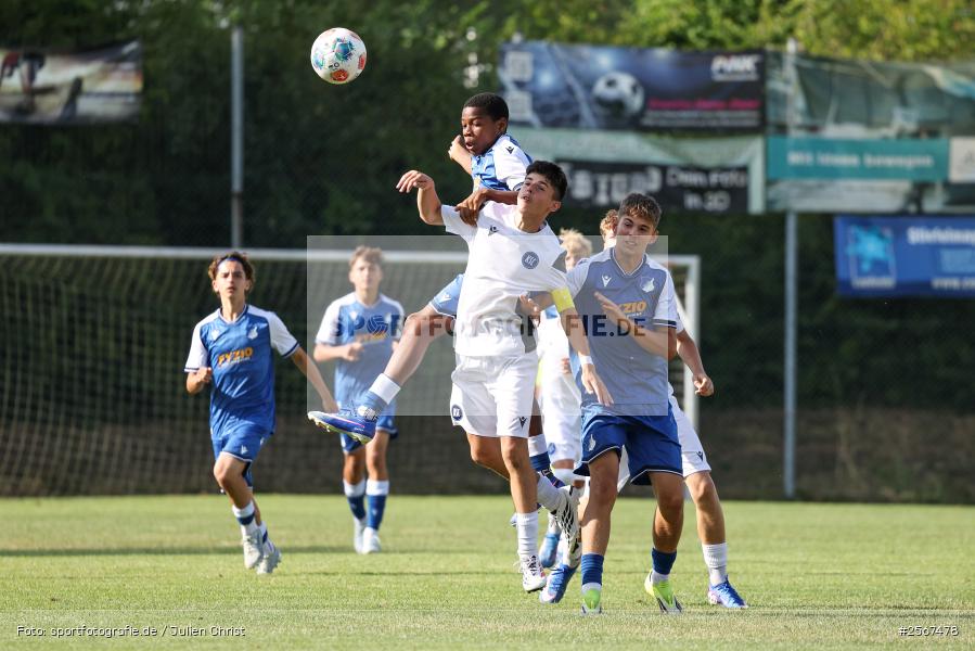 sport, badfv, TSG Hoffenheim, Sportgelände Gassenhäuser, Spiel Nr. 22, SV Eintracht Nassig, Nassig, Karlsruher SC, Fussball, Finale, 18.07.2026, 13. Bühnenbau Wertheim Cup - Bild-ID: 2567478
