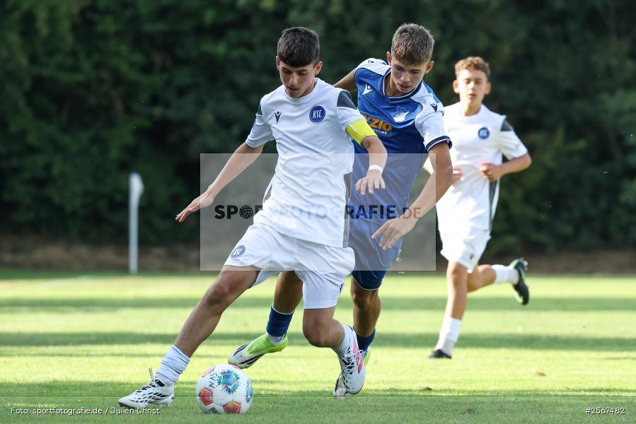 sport, badfv, TSG Hoffenheim, Sportgelände Gassenhäuser, Spiel Nr. 22, SV Eintracht Nassig, Nassig, Karlsruher SC, Fussball, Finale, 18.07.2026, 13. Bühnenbau Wertheim Cup - Bild-ID: 2567482