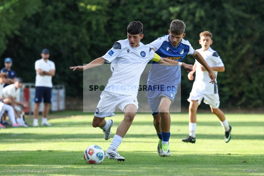 sport, badfv, TSG Hoffenheim, Sportgelände Gassenhäuser, Spiel Nr. 22, SV Eintracht Nassig, Nassig, Karlsruher SC, Fussball, Finale, 18.07.2026, 13. Bühnenbau Wertheim Cup - Bild-ID: 2567483