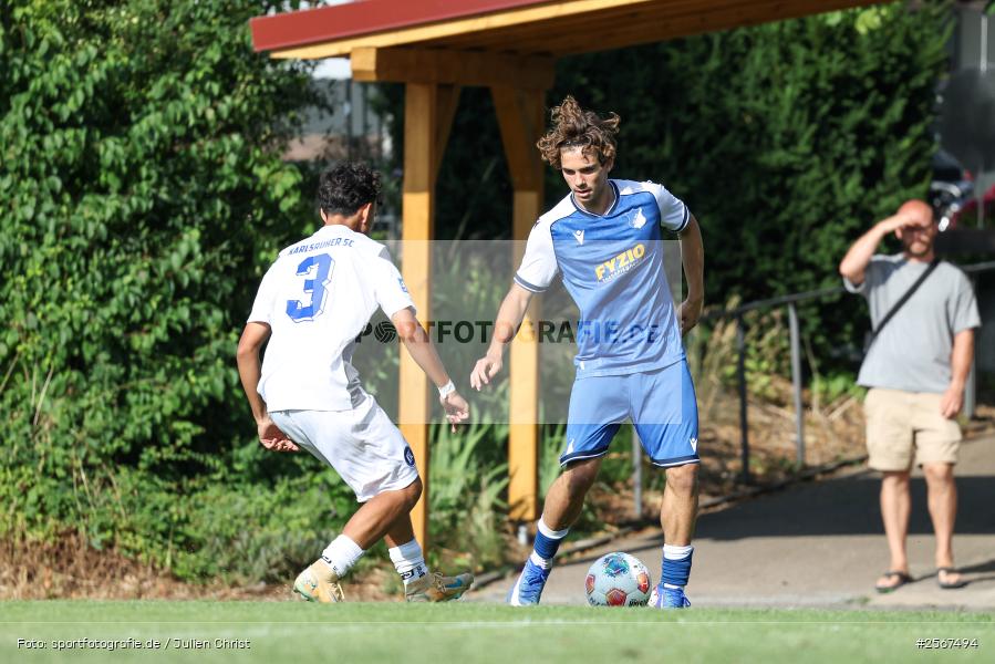 sport, badfv, TSG Hoffenheim, Sportgelände Gassenhäuser, Spiel Nr. 22, SV Eintracht Nassig, Nassig, Karlsruher SC, Fussball, Finale, 18.07.2026, 13. Bühnenbau Wertheim Cup - Bild-ID: 2567494