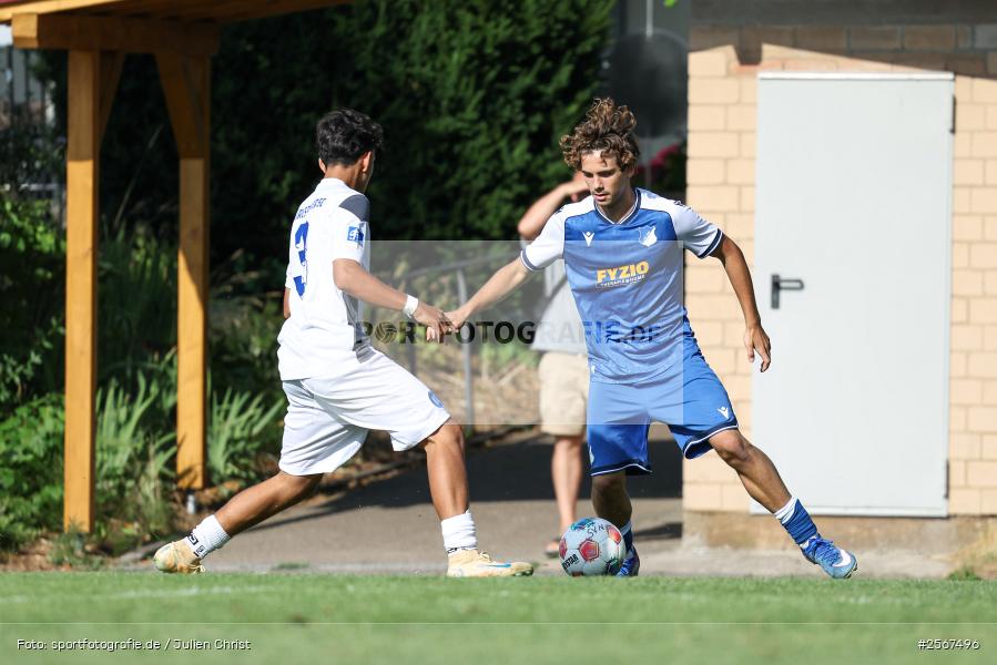 sport, badfv, TSG Hoffenheim, Sportgelände Gassenhäuser, Spiel Nr. 22, SV Eintracht Nassig, Nassig, Karlsruher SC, Fussball, Finale, 18.07.2026, 13. Bühnenbau Wertheim Cup - Bild-ID: 2567496