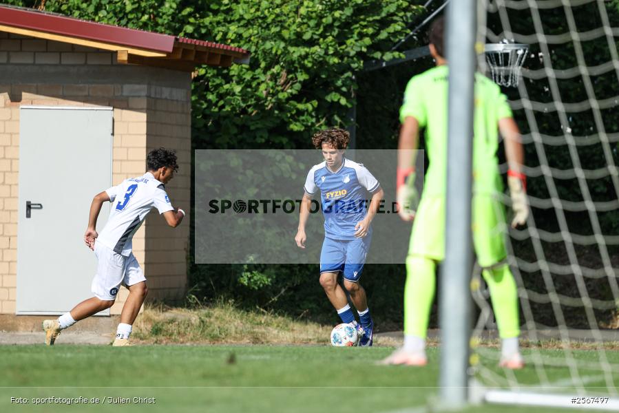 sport, badfv, TSG Hoffenheim, Sportgelände Gassenhäuser, Spiel Nr. 22, SV Eintracht Nassig, Nassig, Karlsruher SC, Fussball, Finale, 18.07.2026, 13. Bühnenbau Wertheim Cup - Bild-ID: 2567497