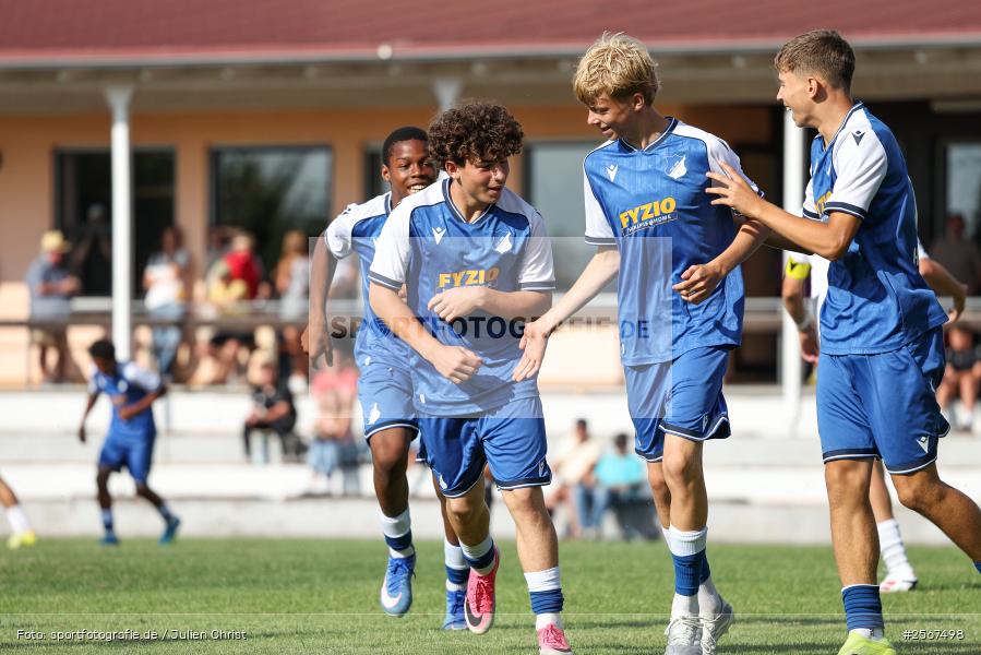 sport, badfv, TSG Hoffenheim, Sportgelände Gassenhäuser, Spiel Nr. 22, SV Eintracht Nassig, Nassig, Karlsruher SC, Fussball, Finale, 18.07.2026, 13. Bühnenbau Wertheim Cup - Bild-ID: 2567498