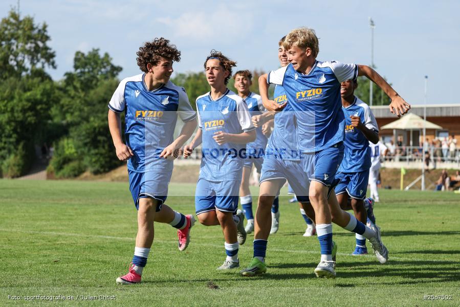 sport, badfv, TSG Hoffenheim, Sportgelände Gassenhäuser, Spiel Nr. 22, SV Eintracht Nassig, Nassig, Karlsruher SC, Fussball, Finale, 18.07.2026, 13. Bühnenbau Wertheim Cup - Bild-ID: 2567502