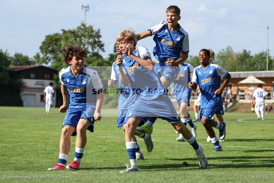 sport, badfv, TSG Hoffenheim, Sportgelände Gassenhäuser, Spiel Nr. 22, SV Eintracht Nassig, Nassig, Karlsruher SC, Fussball, Finale, 18.07.2026, 13. Bühnenbau Wertheim Cup - Bild-ID: 2567503