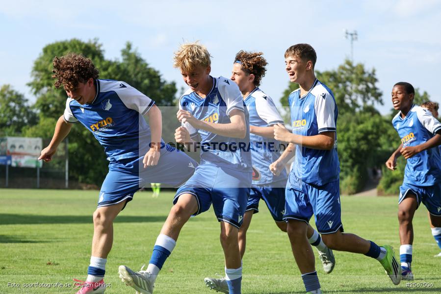 sport, badfv, TSG Hoffenheim, Sportgelände Gassenhäuser, Spiel Nr. 22, SV Eintracht Nassig, Nassig, Karlsruher SC, Fussball, Finale, 18.07.2026, 13. Bühnenbau Wertheim Cup - Bild-ID: 2567506