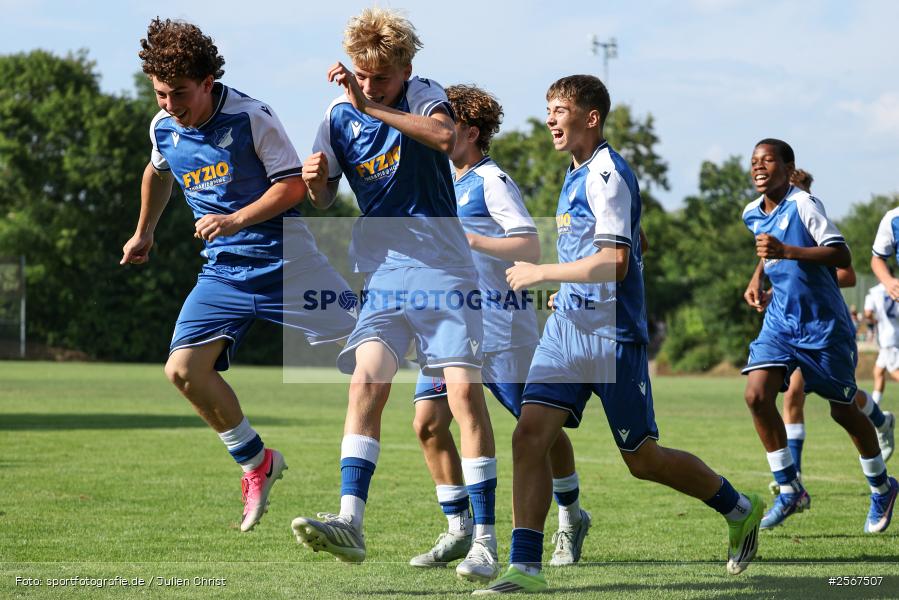 sport, badfv, TSG Hoffenheim, Sportgelände Gassenhäuser, Spiel Nr. 22, SV Eintracht Nassig, Nassig, Karlsruher SC, Fussball, Finale, 18.07.2026, 13. Bühnenbau Wertheim Cup - Bild-ID: 2567507