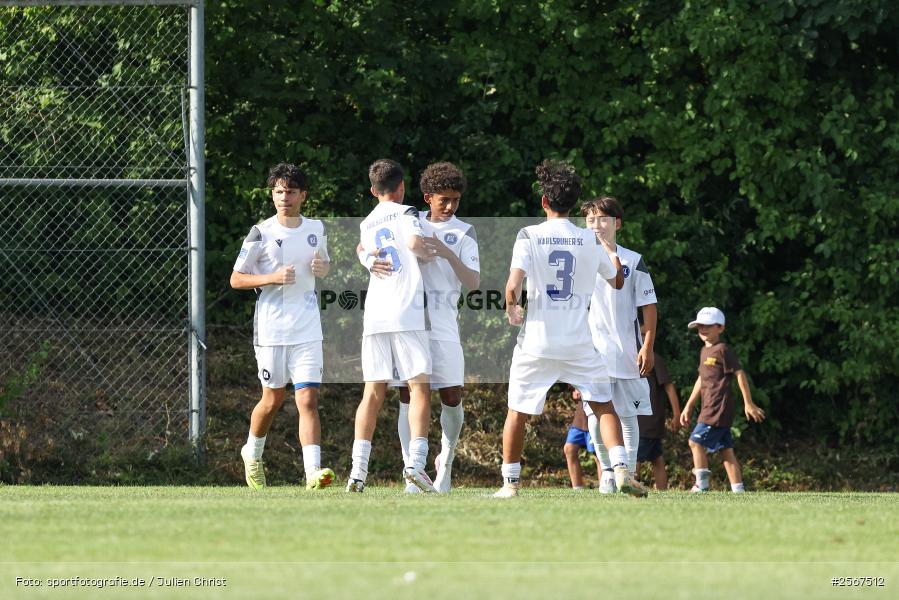 sport, badfv, TSG Hoffenheim, Sportgelände Gassenhäuser, Spiel Nr. 22, SV Eintracht Nassig, Nassig, Karlsruher SC, Fussball, Finale, 18.07.2026, 13. Bühnenbau Wertheim Cup - Bild-ID: 2567512