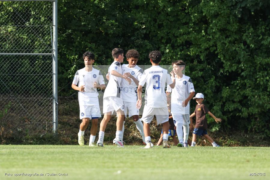 sport, badfv, TSG Hoffenheim, Sportgelände Gassenhäuser, Spiel Nr. 22, SV Eintracht Nassig, Nassig, Karlsruher SC, Fussball, Finale, 18.07.2026, 13. Bühnenbau Wertheim Cup - Bild-ID: 2567513