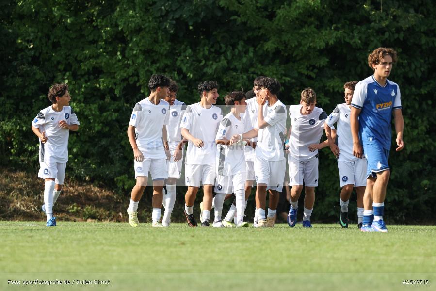 sport, badfv, TSG Hoffenheim, Sportgelände Gassenhäuser, Spiel Nr. 22, SV Eintracht Nassig, Nassig, Karlsruher SC, Fussball, Finale, 18.07.2026, 13. Bühnenbau Wertheim Cup - Bild-ID: 2567515