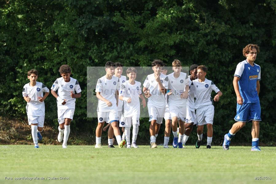 sport, badfv, TSG Hoffenheim, Sportgelände Gassenhäuser, Spiel Nr. 22, SV Eintracht Nassig, Nassig, Karlsruher SC, Fussball, Finale, 18.07.2026, 13. Bühnenbau Wertheim Cup - Bild-ID: 2567516
