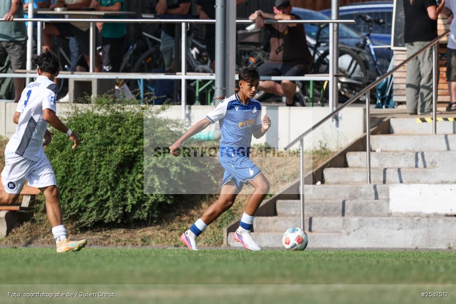sport, badfv, TSG Hoffenheim, Sportgelände Gassenhäuser, Spiel Nr. 22, SV Eintracht Nassig, Nassig, Karlsruher SC, Fussball, Finale, 18.07.2026, 13. Bühnenbau Wertheim Cup - Bild-ID: 2567517