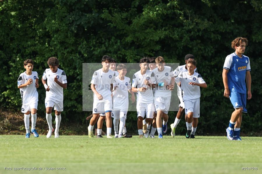 sport, badfv, TSG Hoffenheim, Sportgelände Gassenhäuser, Spiel Nr. 22, SV Eintracht Nassig, Nassig, Karlsruher SC, Fussball, Finale, 18.07.2026, 13. Bühnenbau Wertheim Cup - Bild-ID: 2567518