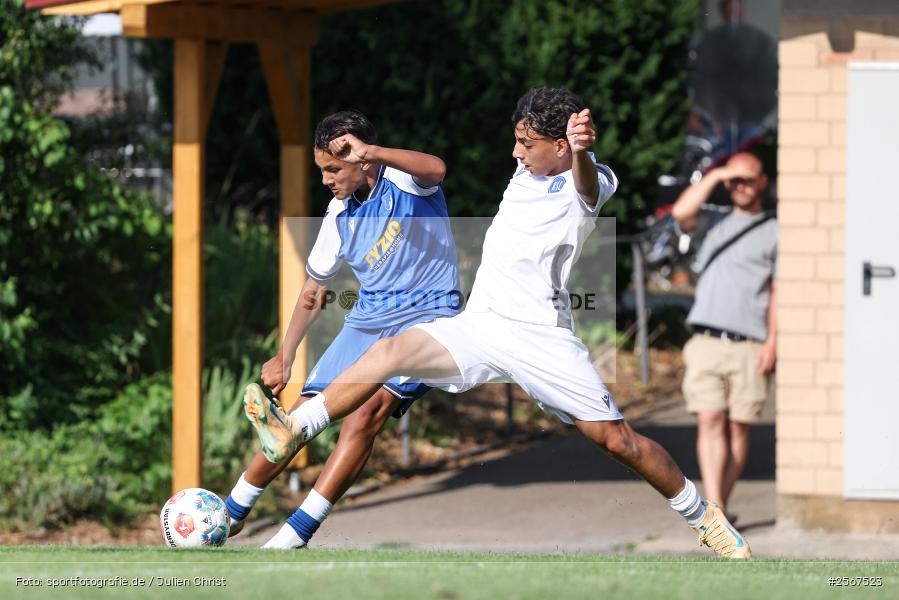 sport, badfv, TSG Hoffenheim, Sportgelände Gassenhäuser, Spiel Nr. 22, SV Eintracht Nassig, Nassig, Karlsruher SC, Fussball, Finale, 18.07.2026, 13. Bühnenbau Wertheim Cup - Bild-ID: 2567523