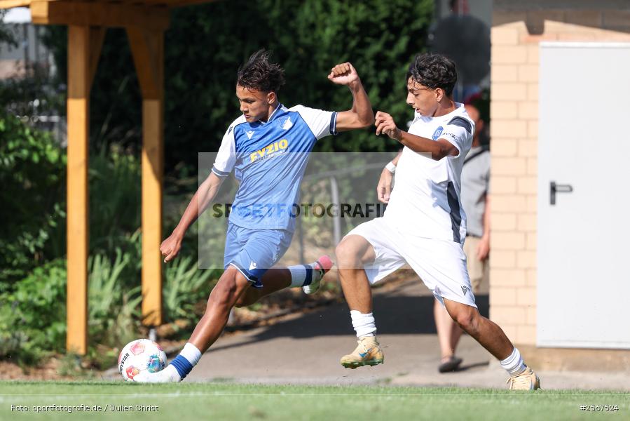 sport, badfv, TSG Hoffenheim, Sportgelände Gassenhäuser, Spiel Nr. 22, SV Eintracht Nassig, Nassig, Karlsruher SC, Fussball, Finale, 18.07.2026, 13. Bühnenbau Wertheim Cup - Bild-ID: 2567524