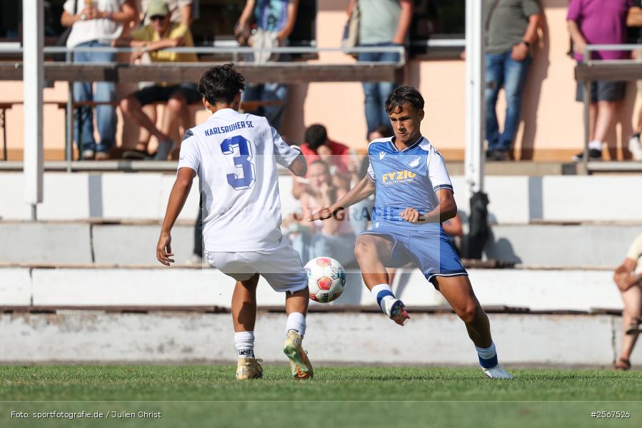sport, badfv, TSG Hoffenheim, Sportgelände Gassenhäuser, Spiel Nr. 22, SV Eintracht Nassig, Nassig, Karlsruher SC, Fussball, Finale, 18.07.2026, 13. Bühnenbau Wertheim Cup - Bild-ID: 2567526