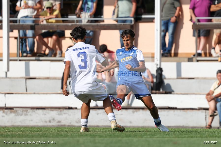 sport, badfv, TSG Hoffenheim, Sportgelände Gassenhäuser, Spiel Nr. 22, SV Eintracht Nassig, Nassig, Karlsruher SC, Fussball, Finale, 18.07.2026, 13. Bühnenbau Wertheim Cup - Bild-ID: 2567527