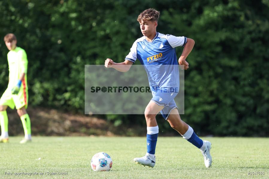 sport, badfv, TSG Hoffenheim, Sportgelände Gassenhäuser, Spiel Nr. 22, SV Eintracht Nassig, Nassig, Karlsruher SC, Fussball, Finale, 18.07.2026, 13. Bühnenbau Wertheim Cup - Bild-ID: 2567530