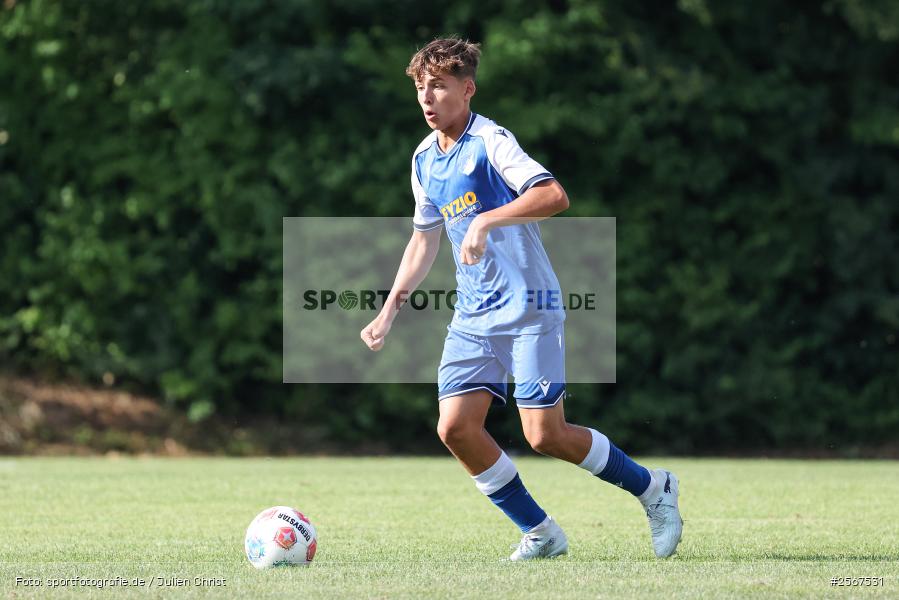 sport, badfv, TSG Hoffenheim, Sportgelände Gassenhäuser, Spiel Nr. 22, SV Eintracht Nassig, Nassig, Karlsruher SC, Fussball, Finale, 18.07.2026, 13. Bühnenbau Wertheim Cup - Bild-ID: 2567531