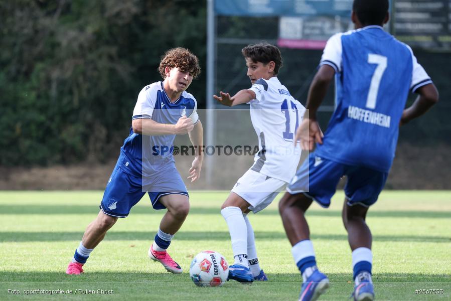 sport, badfv, TSG Hoffenheim, Sportgelände Gassenhäuser, Spiel Nr. 22, SV Eintracht Nassig, Nassig, Karlsruher SC, Fussball, Finale, 18.07.2026, 13. Bühnenbau Wertheim Cup - Bild-ID: 2567533