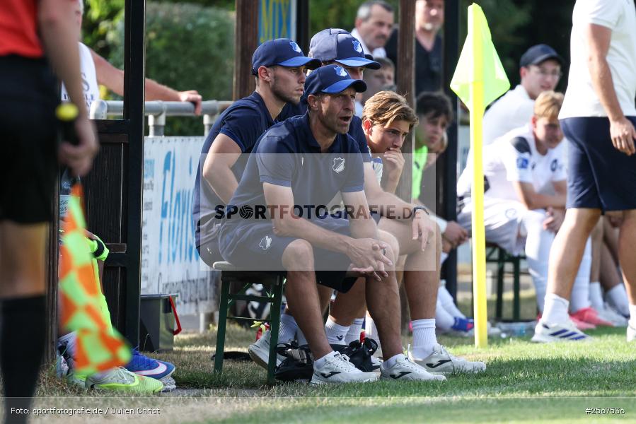 sport, badfv, TSG Hoffenheim, Sportgelände Gassenhäuser, Spiel Nr. 22, SV Eintracht Nassig, Nassig, Karlsruher SC, Fussball, Finale, 18.07.2026, 13. Bühnenbau Wertheim Cup - Bild-ID: 2567536