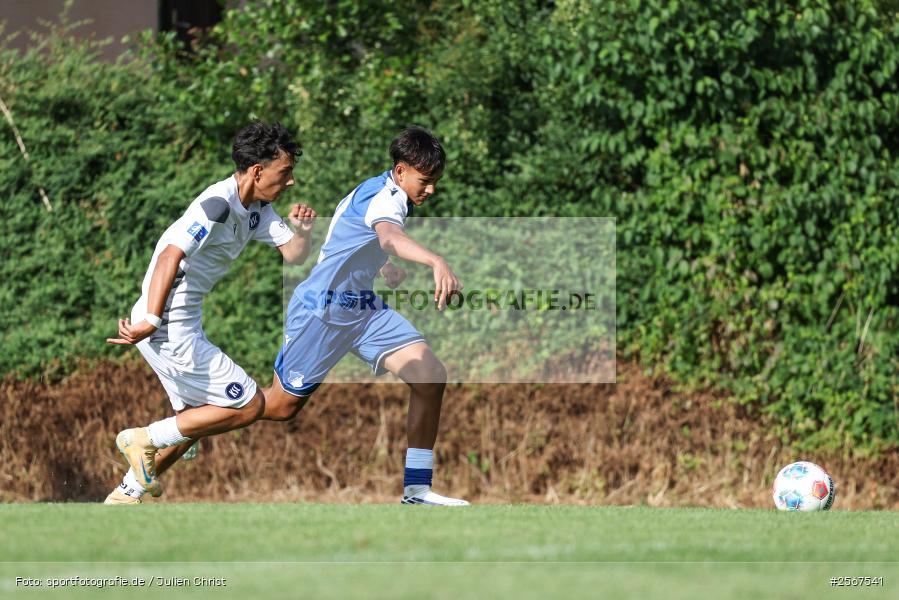 sport, badfv, TSG Hoffenheim, Sportgelände Gassenhäuser, Spiel Nr. 22, SV Eintracht Nassig, Nassig, Karlsruher SC, Fussball, Finale, 18.07.2026, 13. Bühnenbau Wertheim Cup - Bild-ID: 2567541