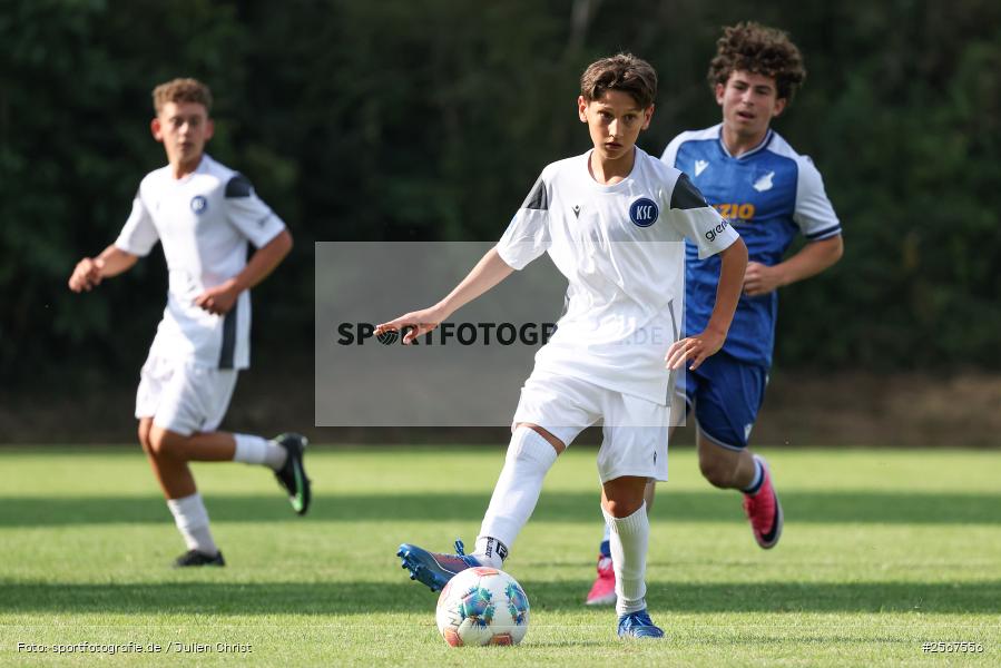 sport, badfv, TSG Hoffenheim, Sportgelände Gassenhäuser, Spiel Nr. 22, SV Eintracht Nassig, Nassig, Karlsruher SC, Fussball, Finale, 18.07.2026, 13. Bühnenbau Wertheim Cup - Bild-ID: 2567556
