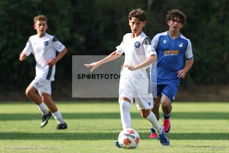 sport, badfv, TSG Hoffenheim, Sportgelände Gassenhäuser, Spiel Nr. 22, SV Eintracht Nassig, Nassig, Karlsruher SC, Fussball, Finale, 18.07.2026, 13. Bühnenbau Wertheim Cup - Bild-ID: 2567557