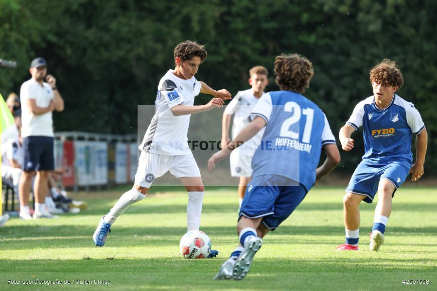 sport, badfv, TSG Hoffenheim, Sportgelände Gassenhäuser, Spiel Nr. 22, SV Eintracht Nassig, Nassig, Karlsruher SC, Fussball, Finale, 18.07.2026, 13. Bühnenbau Wertheim Cup - Bild-ID: 2567558