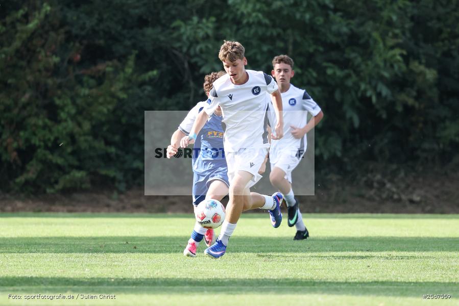 sport, badfv, TSG Hoffenheim, Sportgelände Gassenhäuser, Spiel Nr. 22, SV Eintracht Nassig, Nassig, Karlsruher SC, Fussball, Finale, 18.07.2026, 13. Bühnenbau Wertheim Cup - Bild-ID: 2567559