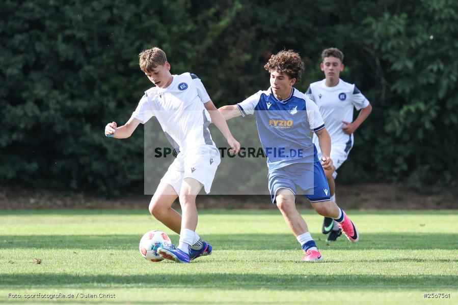 sport, badfv, TSG Hoffenheim, Sportgelände Gassenhäuser, Spiel Nr. 22, SV Eintracht Nassig, Nassig, Karlsruher SC, Fussball, Finale, 18.07.2026, 13. Bühnenbau Wertheim Cup - Bild-ID: 2567561