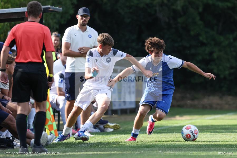 sport, badfv, TSG Hoffenheim, Sportgelände Gassenhäuser, Spiel Nr. 22, SV Eintracht Nassig, Nassig, Karlsruher SC, Fussball, Finale, 18.07.2026, 13. Bühnenbau Wertheim Cup - Bild-ID: 2567565