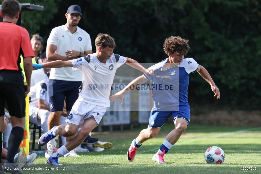 sport, badfv, TSG Hoffenheim, Sportgelände Gassenhäuser, Spiel Nr. 22, SV Eintracht Nassig, Nassig, Karlsruher SC, Fussball, Finale, 18.07.2026, 13. Bühnenbau Wertheim Cup - Bild-ID: 2567568