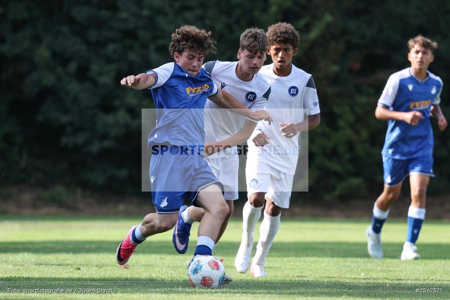 sport, badfv, TSG Hoffenheim, Sportgelände Gassenhäuser, Spiel Nr. 22, SV Eintracht Nassig, Nassig, Karlsruher SC, Fussball, Finale, 18.07.2026, 13. Bühnenbau Wertheim Cup - Bild-ID: 2567571