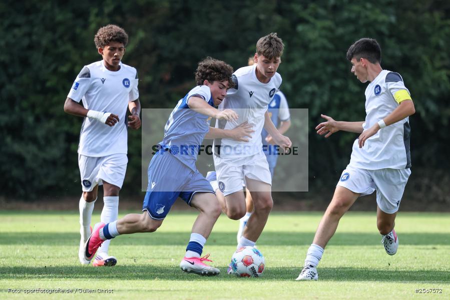 sport, badfv, TSG Hoffenheim, Sportgelände Gassenhäuser, Spiel Nr. 22, SV Eintracht Nassig, Nassig, Karlsruher SC, Fussball, Finale, 18.07.2026, 13. Bühnenbau Wertheim Cup - Bild-ID: 2567572