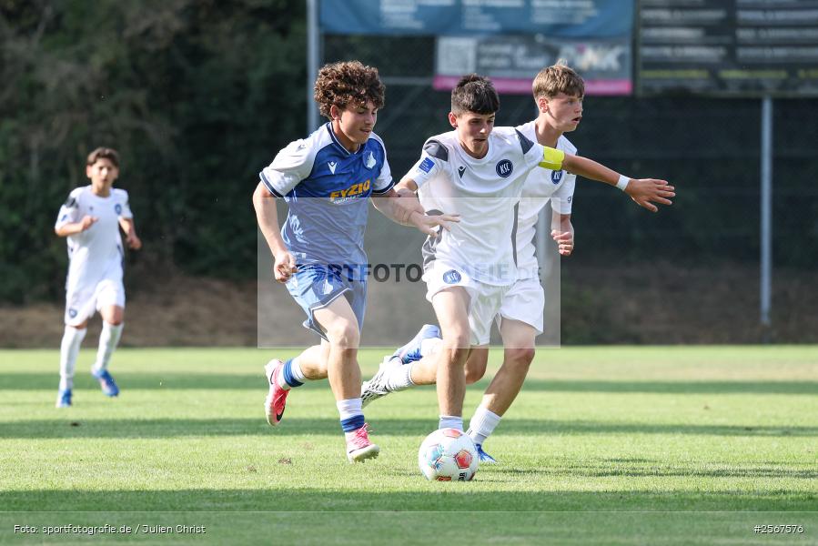sport, badfv, TSG Hoffenheim, Sportgelände Gassenhäuser, Spiel Nr. 22, SV Eintracht Nassig, Nassig, Karlsruher SC, Fussball, Finale, 18.07.2026, 13. Bühnenbau Wertheim Cup - Bild-ID: 2567576