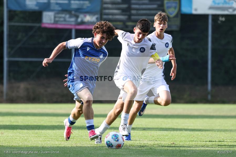 sport, badfv, TSG Hoffenheim, Sportgelände Gassenhäuser, Spiel Nr. 22, SV Eintracht Nassig, Nassig, Karlsruher SC, Fussball, Finale, 18.07.2026, 13. Bühnenbau Wertheim Cup - Bild-ID: 2567579