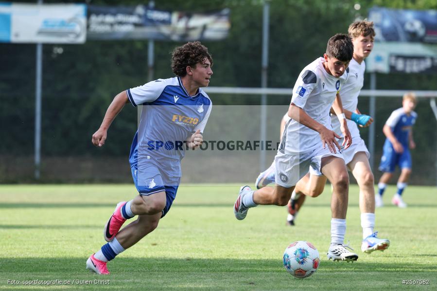 sport, badfv, TSG Hoffenheim, Sportgelände Gassenhäuser, Spiel Nr. 22, SV Eintracht Nassig, Nassig, Karlsruher SC, Fussball, Finale, 18.07.2026, 13. Bühnenbau Wertheim Cup - Bild-ID: 2567582