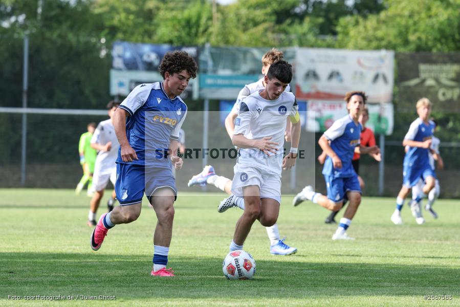 sport, badfv, TSG Hoffenheim, Sportgelände Gassenhäuser, Spiel Nr. 22, SV Eintracht Nassig, Nassig, Karlsruher SC, Fussball, Finale, 18.07.2026, 13. Bühnenbau Wertheim Cup - Bild-ID: 2567583